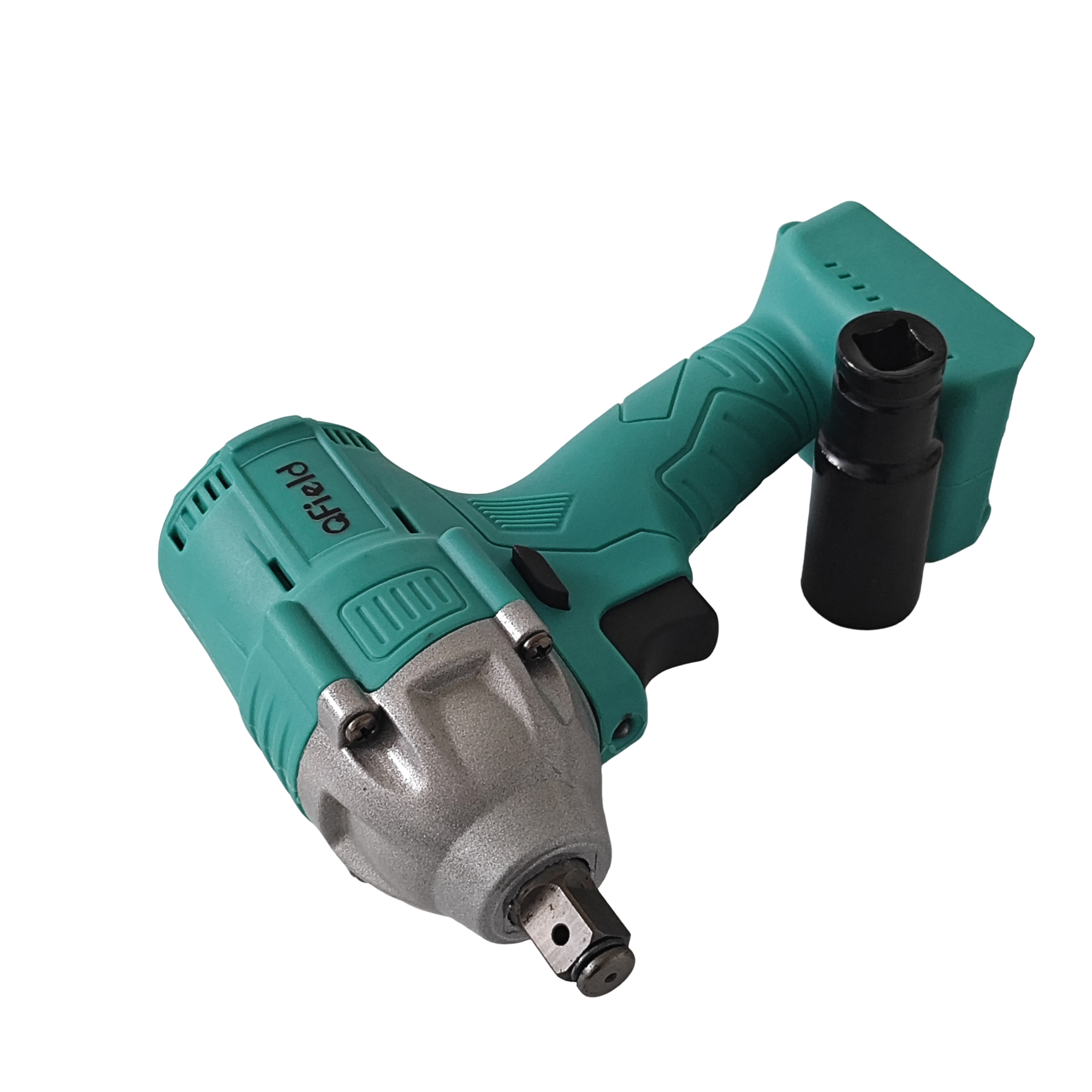 QField Cordless Impact Wrench, High Torque Electric Impact Gun with Socket - Image 2