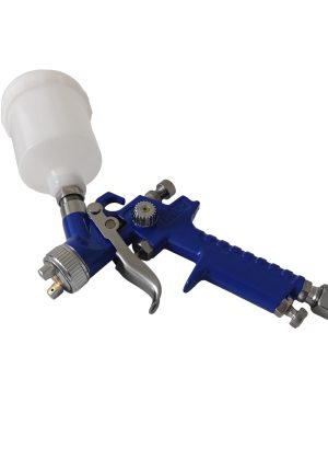 QField HVLP Gravity Feed Air Spray Gun for Painting, Professional Paint Sprayer for Auto & Furniture
