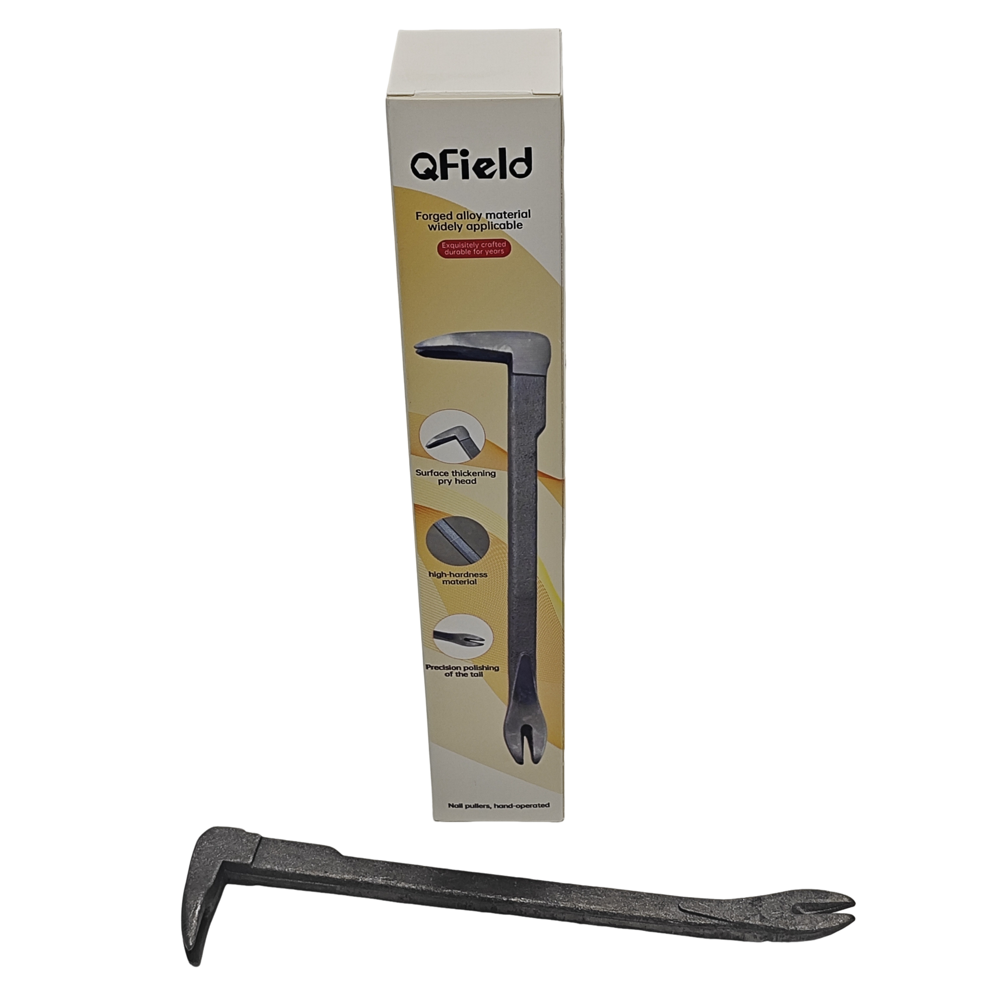 QField Forged Alloy Hand-Operated Nail Puller / Pry Bar - Image 5