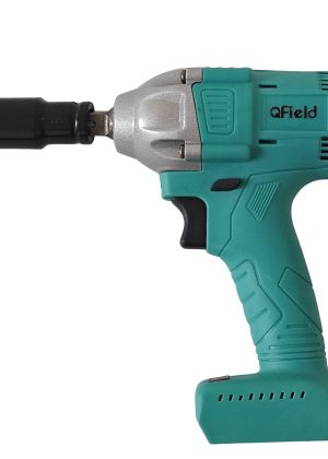 QField Cordless Impact Wrench, High Torque Electric Impact Gun with Socket