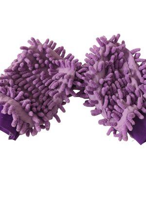QField Chenille Car Washing Mitts, Lint-Free Scratch-Free Microfiber Gloves