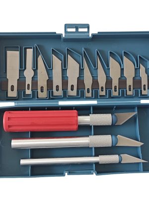 QField 13-Piece Hobby Knives Set with Interchangeable Blades