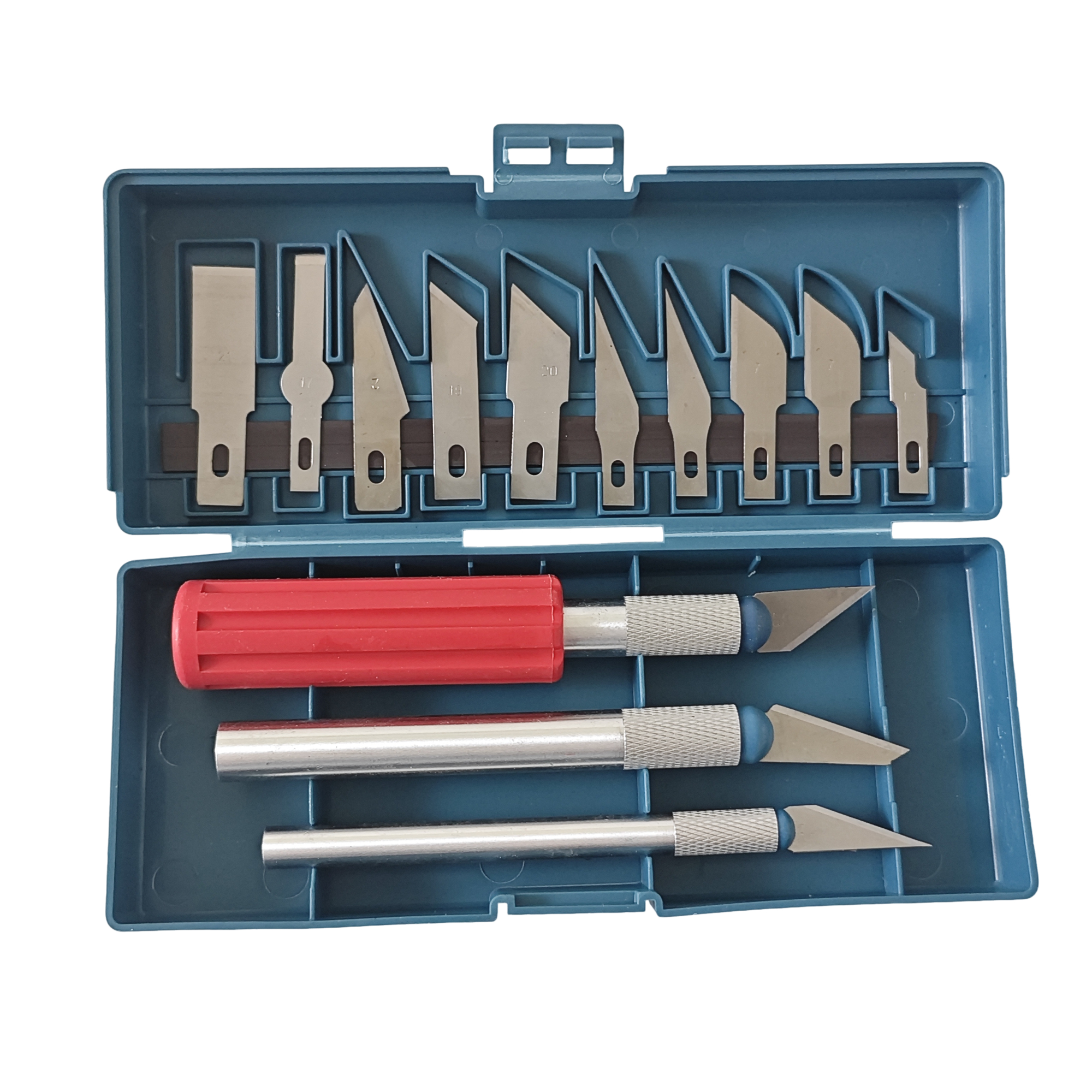 QField 13-Piece Hobby Knives Set with Interchangeable Blades